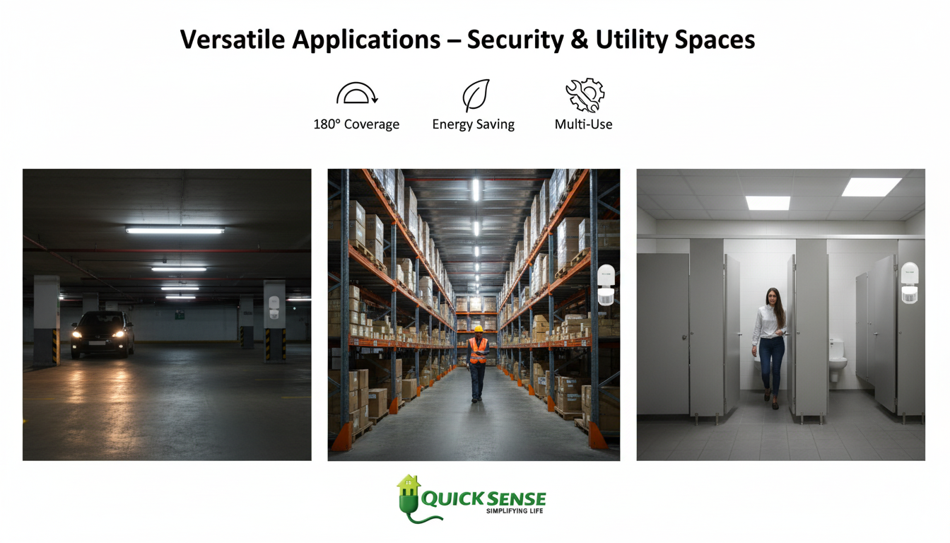 Wall Mount PIR Sensor Qs-11 B2B