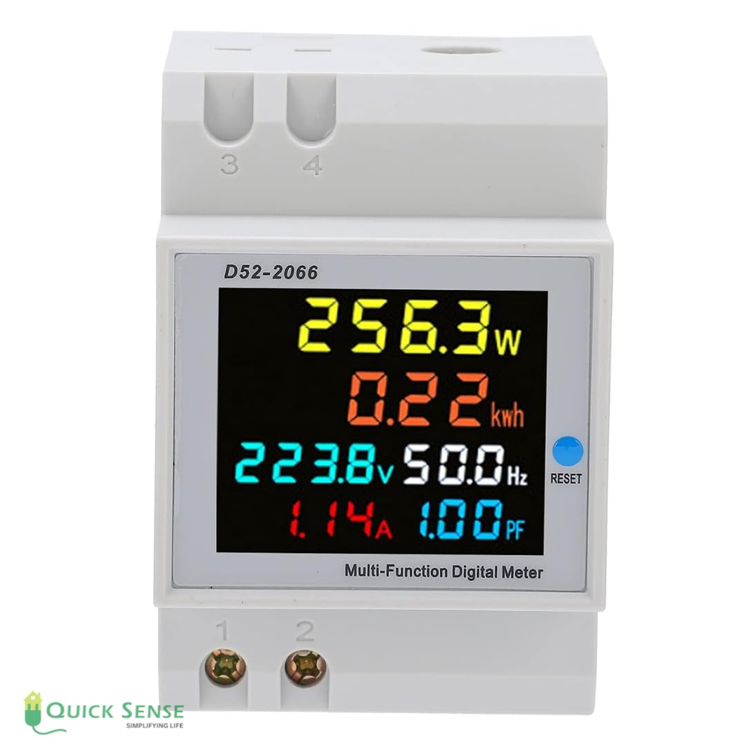 Quick Sense WiFi Single-Phase 6-in-1 Energy Meter 100A