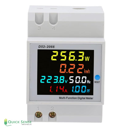 Quick Sense WiFi Single-Phase 6-in-1 Energy Meter 100A