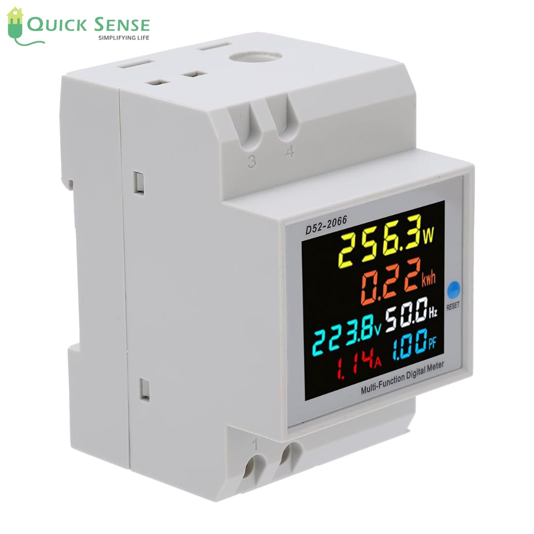 Quick Sense WiFi Single-Phase 6-in-1 Energy Meter 100A