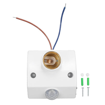 Quick Sense PIR Motion Sensor Lamp Holder E27/B22 Automatic
