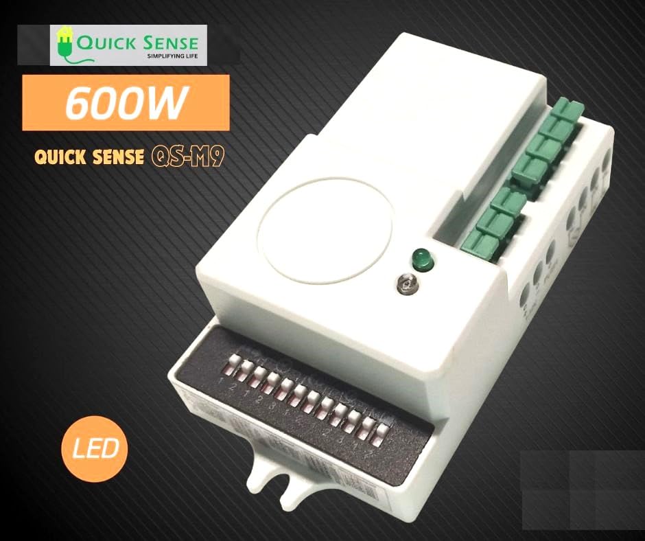 Quick Sense QS-M9 360° Microwave Motion Sensor 15m Ceiling Mount