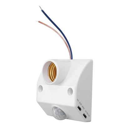 Quick Sense PIR Motion Sensor Lamp Holder E27/B22 Automatic