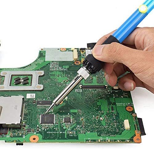 Quick Sense 60W Adjustable Temperature Soldering Iron With 5 Tips