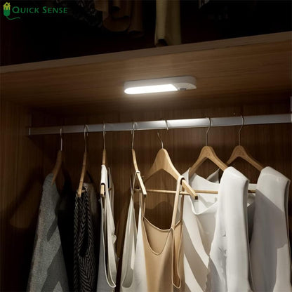 Quick Sense Rechargeable Motion Sensor LED Night Light USB-Powered Magnetic