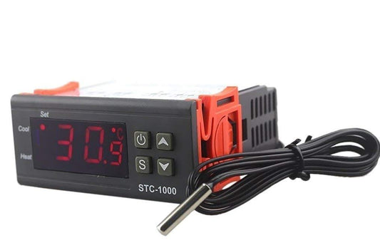 Quick Sense Digital Temperature Controller Thermostat Dual-Relay 220V Precision