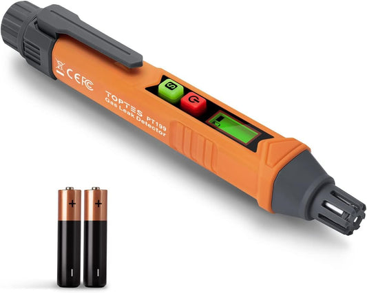 Portable Natural Gas Leak Detector with Audible and Visual Alarm