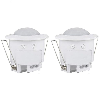 Quick Sense PIR Ceiling Motion Sensor with Adjustable Lux Timer