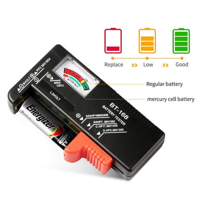 Quick Sense BT01 Analog Battery Tester — AA AAA C D