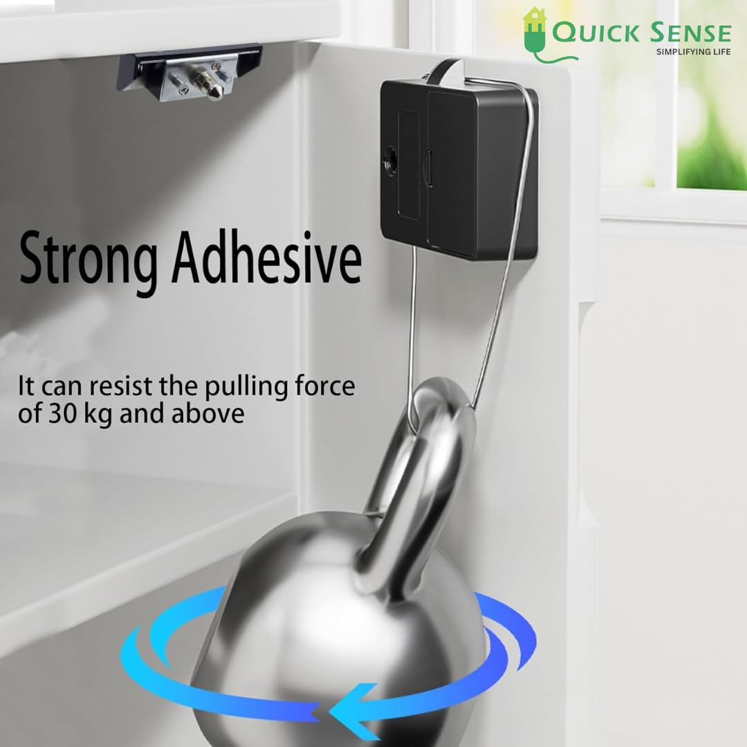 Quick Sense RFID Hidden Electronic Cabinet Lock for Wooden Drawers