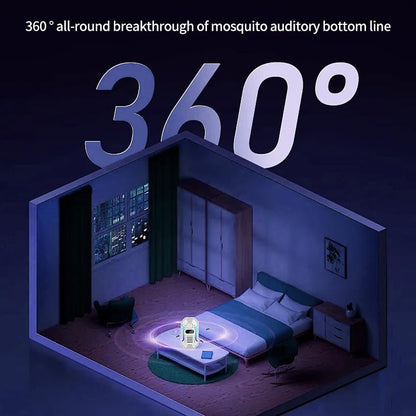 Quick Sense Ultrasonic Pest Repeller Dual-Mode Plug-In Indoor Protector