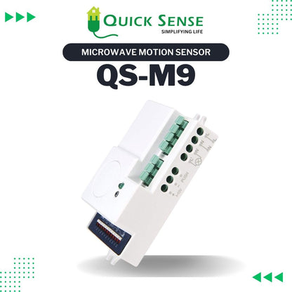 Quick Sense QS-M9 360° Microwave Motion Sensor 15m Ceiling Mount