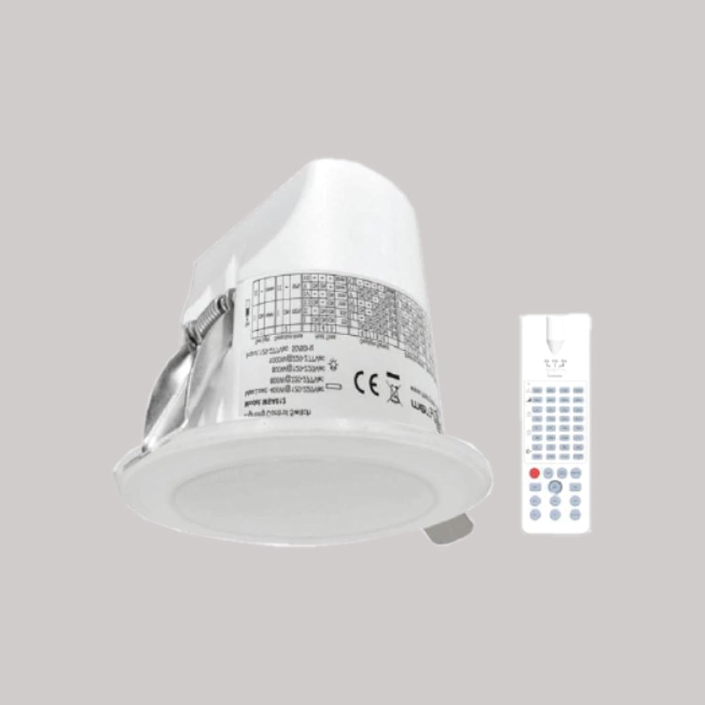 Quick Sense Flush-Mount Microwave Motion Detector Sensor Dimmable White