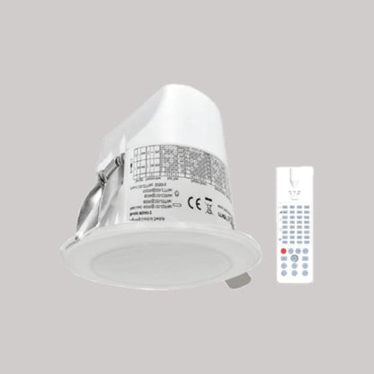 Quick Sense Flush-Mount Microwave Motion Detector Sensor Dimmable White