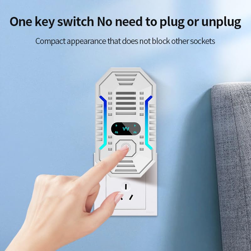 Quick Sense Ultrasonic Pest Repeller Dual-Mode Plug-In Indoor Protector