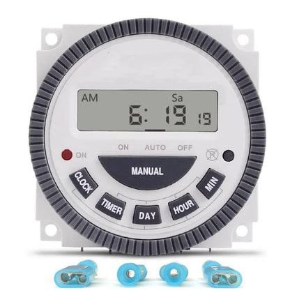 REVALS Frontier Digital Timer 5-Pin 30A Programmable LCD Switch
