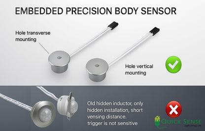 Quick Sense 32-Step Motion LED Staircase Lighting Kit with Sensors