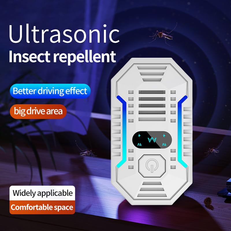 Quick Sense Ultrasonic Pest Repeller Dual-Mode Plug-In Indoor Protector