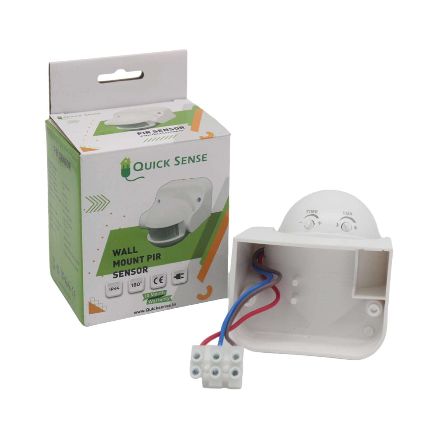 Quick Sense QS-09 Wall PIR Motion Sensor Switch Adjustable Lux