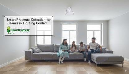 Quick Sense QS-BR02 Microwave Presence Sensor with Breath Detection 360°