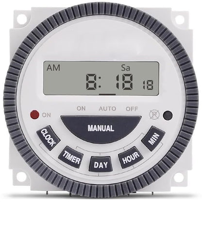 REVALS Frontier Digital Timer 5-Pin 30A Programmable LCD Switch