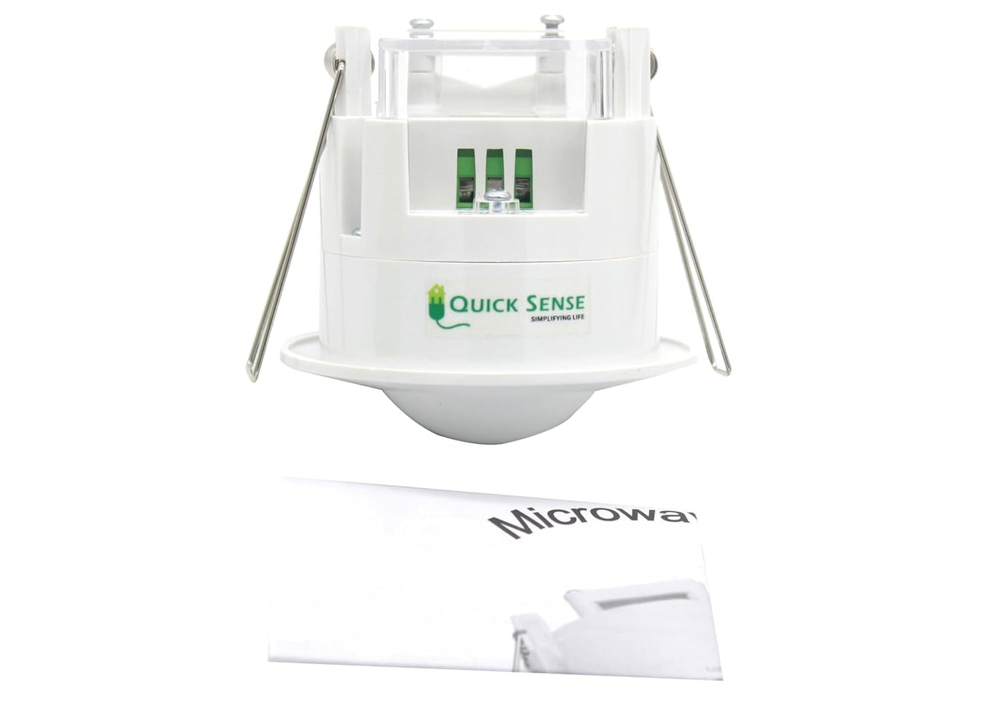 Quick Sense Recessed Ceiling Microwave Motion Sensor Pack of 2