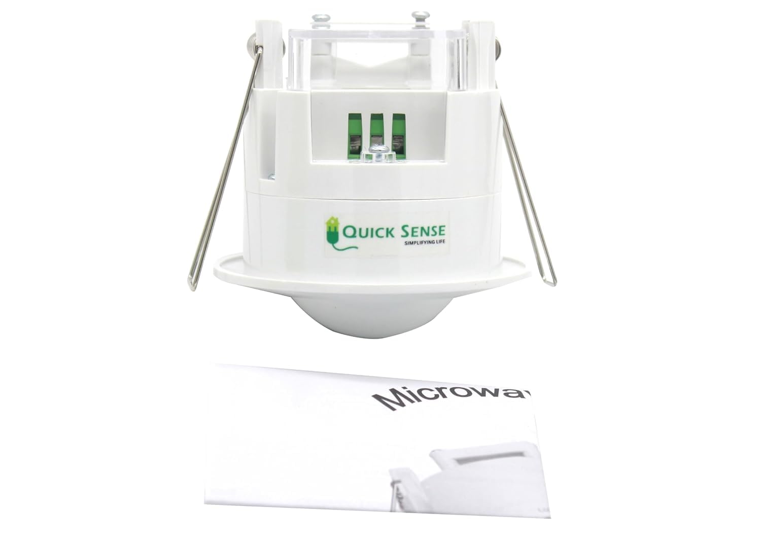 Quick Sense Recessed Ceiling Microwave Motion Sensor Pack of 2