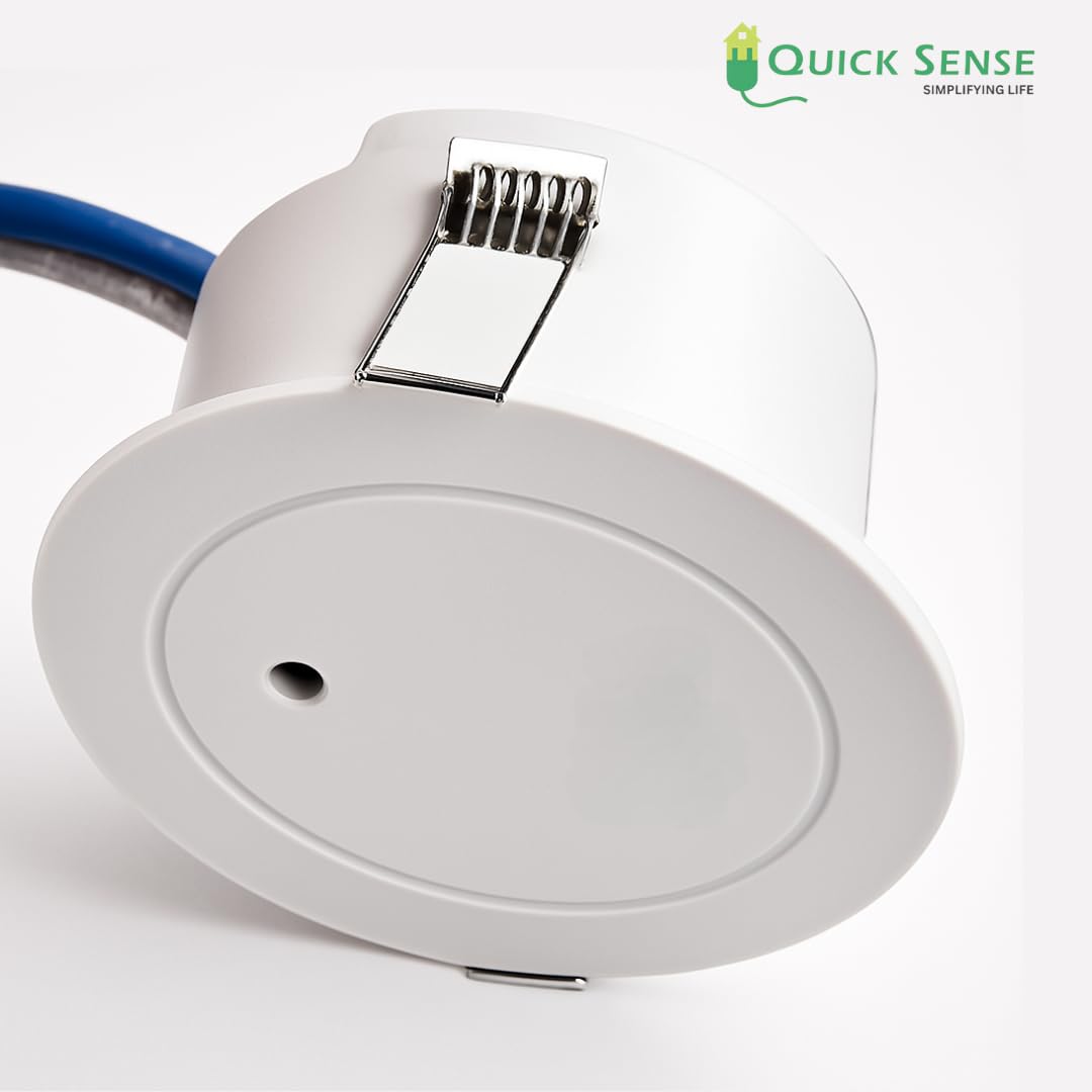 Quick Sense QS/M10/A Recessed Microwave Motion Sensor Switch 360° Detection