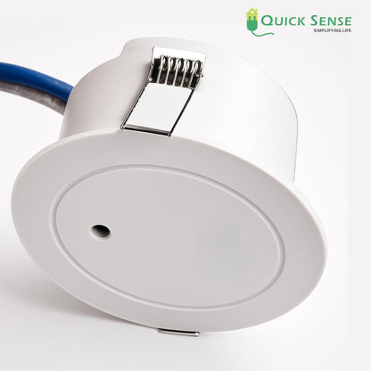 Quick Sense QS/M10/A Recessed Microwave Motion Sensor Switch 360° Detection