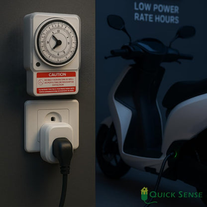 Quick Sense QS-T11 24H Quartz Mechanical Timer Switch for Appliances
