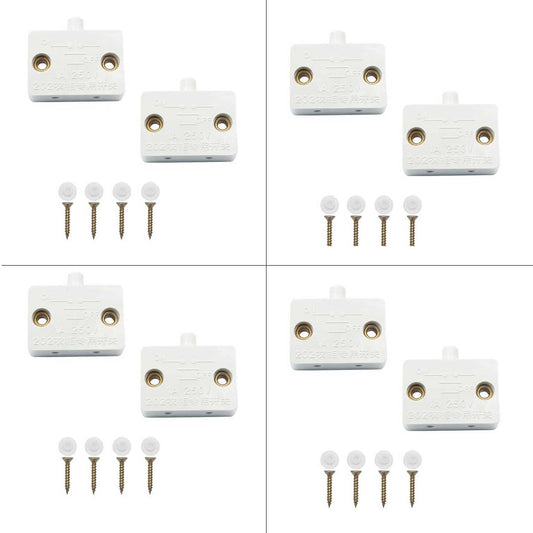 Quick Sense QS-WR13 8-Pack Cabinet Wardrobe Refrigerator Door Switches