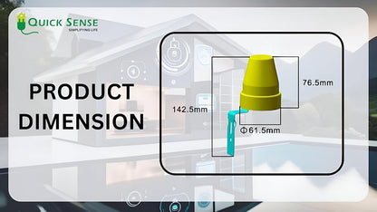 Quick Sense QS-302 220V Waterproof Photocell Day/Night LDR Sensor Switch