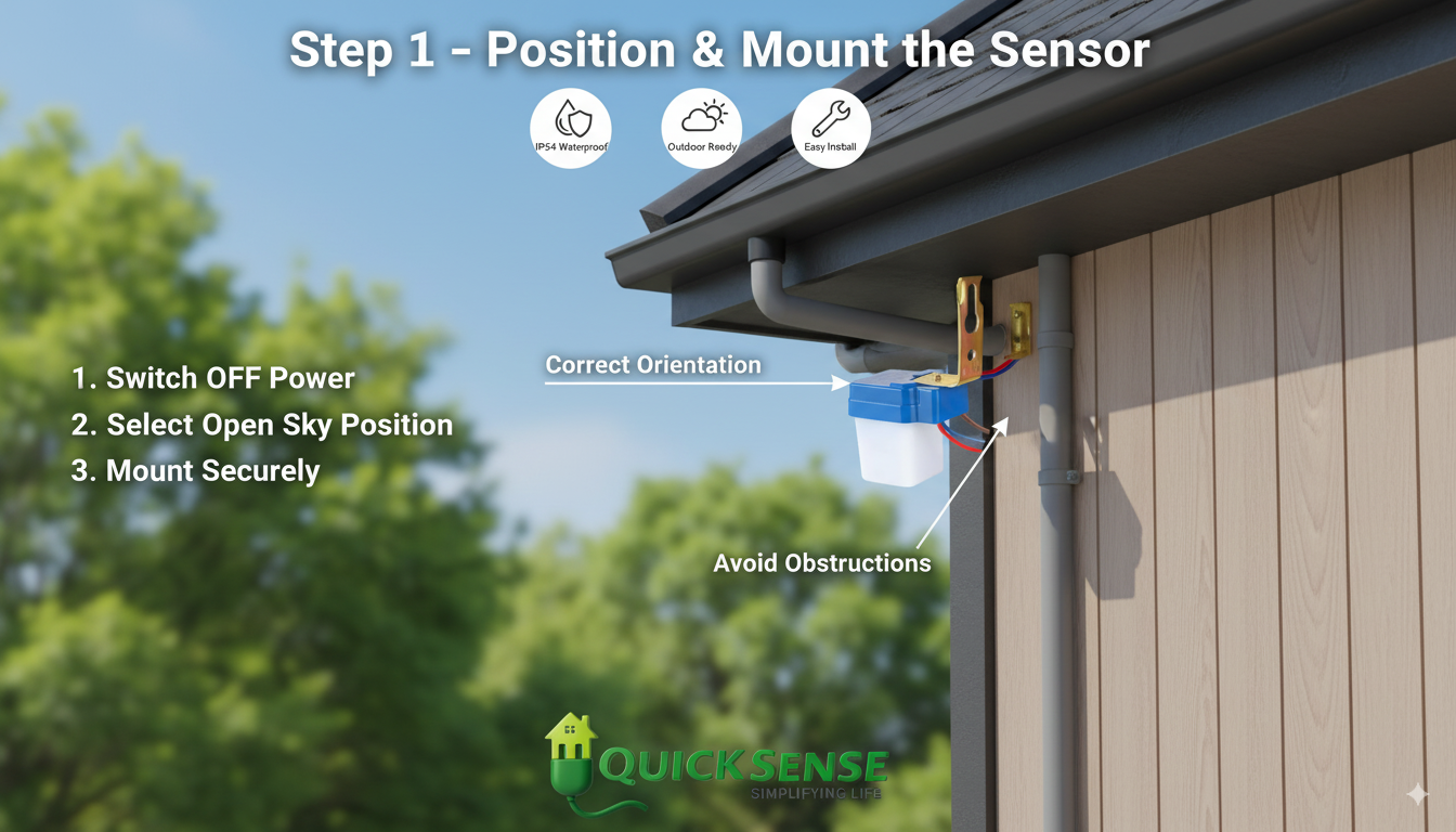 Photocell Sensor QS-301