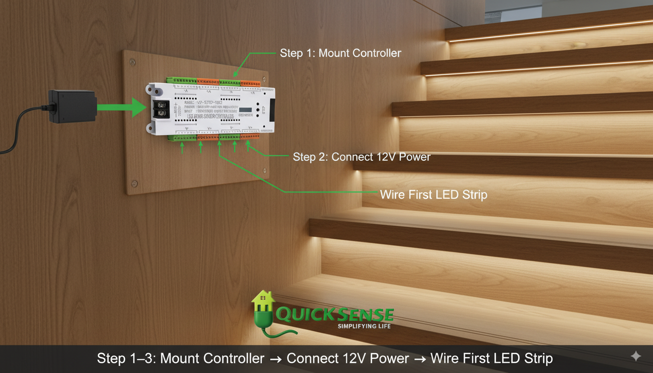 Stair Case Controller QS-SLS01 B2B