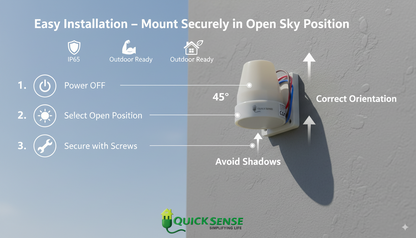 Photocell Sensor QS-302