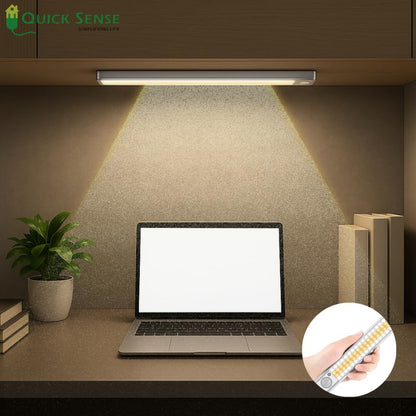 Quick Sense 160-LED Rechargeable Motion Sensor Closet Light Bar
