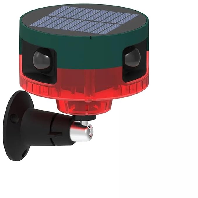 Quick Sense Solar Motion Alarm 360° Detection 129dB Siren