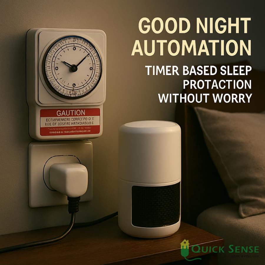 Quick Sense QS-T11 24H Quartz Mechanical Timer Switch for Appliances