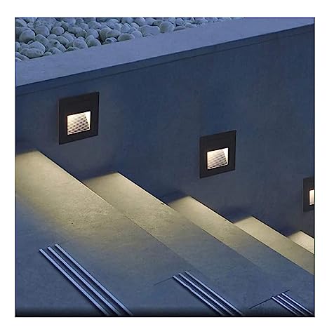 Quick sense(Qs-MSFL01) 3Watt IP65 Waterproof Motion Sensor LED Wall Light | Indoor/Outdoor Conceal Design | Aluminium Foot Night Light | Warm White