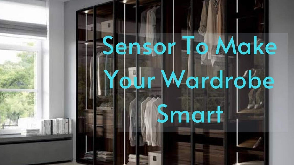 Quick Sense(Qs-WR02): Wardrobe/Cabinet Smart IR Sensor for Auto Lights Auto On and Off Upon Door Open & Closing