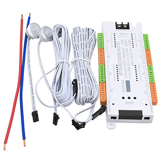 Quick sense (QS-SCC01) 32CH LED Motion Sensor Controller For LED Staircase LED strip Lighting (adjustable upto 32 Steps Lighting controller)