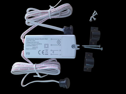 MAXWELL Double Door Wardrobe Infrared Sensor Light Switch 220V