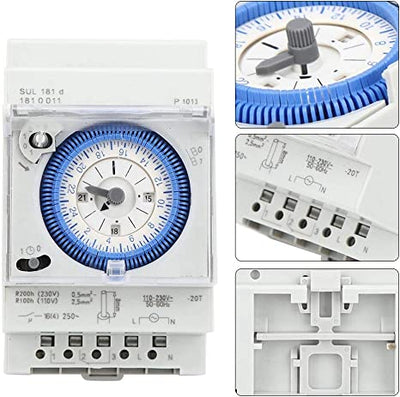 Quick Sense (QS-T13):24 Hours Mechanical Switches Manual/Auto Control SUL181H Timer Manual/Auto Controller Switch