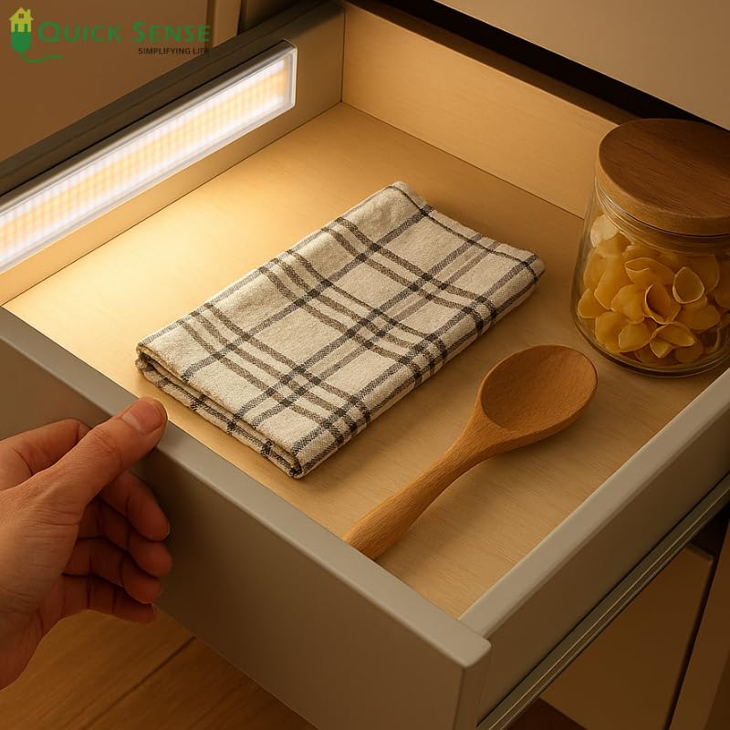 Quick Sense 160-LED Rechargeable Motion Sensor Closet Light Bar