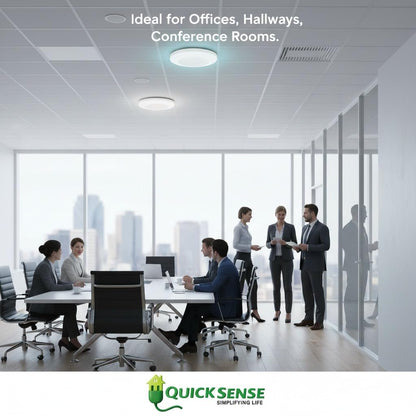 Quick Sense QS-BR01 Breath and Motion Presence Sensor 360° Mount