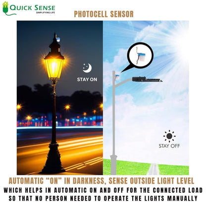Quick Sense QS-301 220V Day/Night Photocell LDR Sensor Switch 6A
