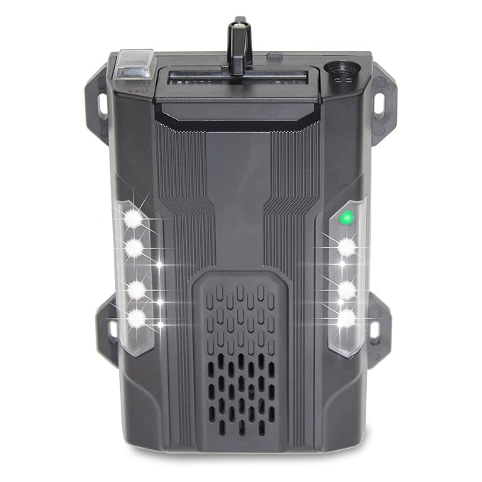 Quick Sense Ultrasonic Car Rodent Repellent with LED Strobe Lights