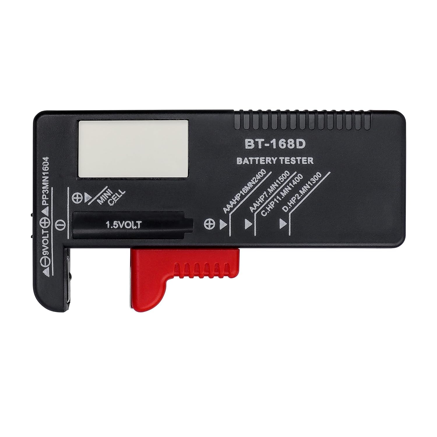 Quick Sense Digital Battery Tester BT-168D for AA/AAA/C/D/9V