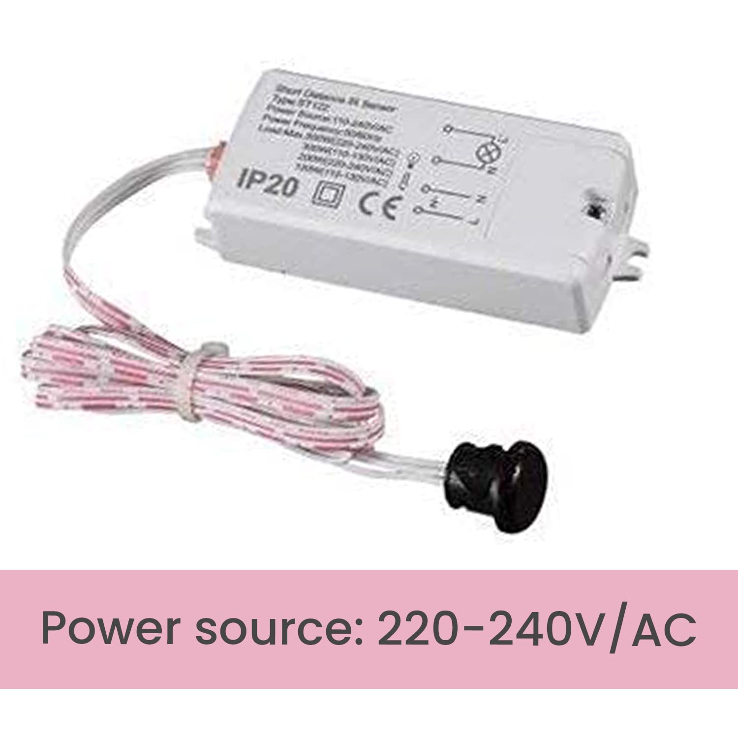 Quick Sense Hand-Wave IR Motion Sensor Switch for Lights