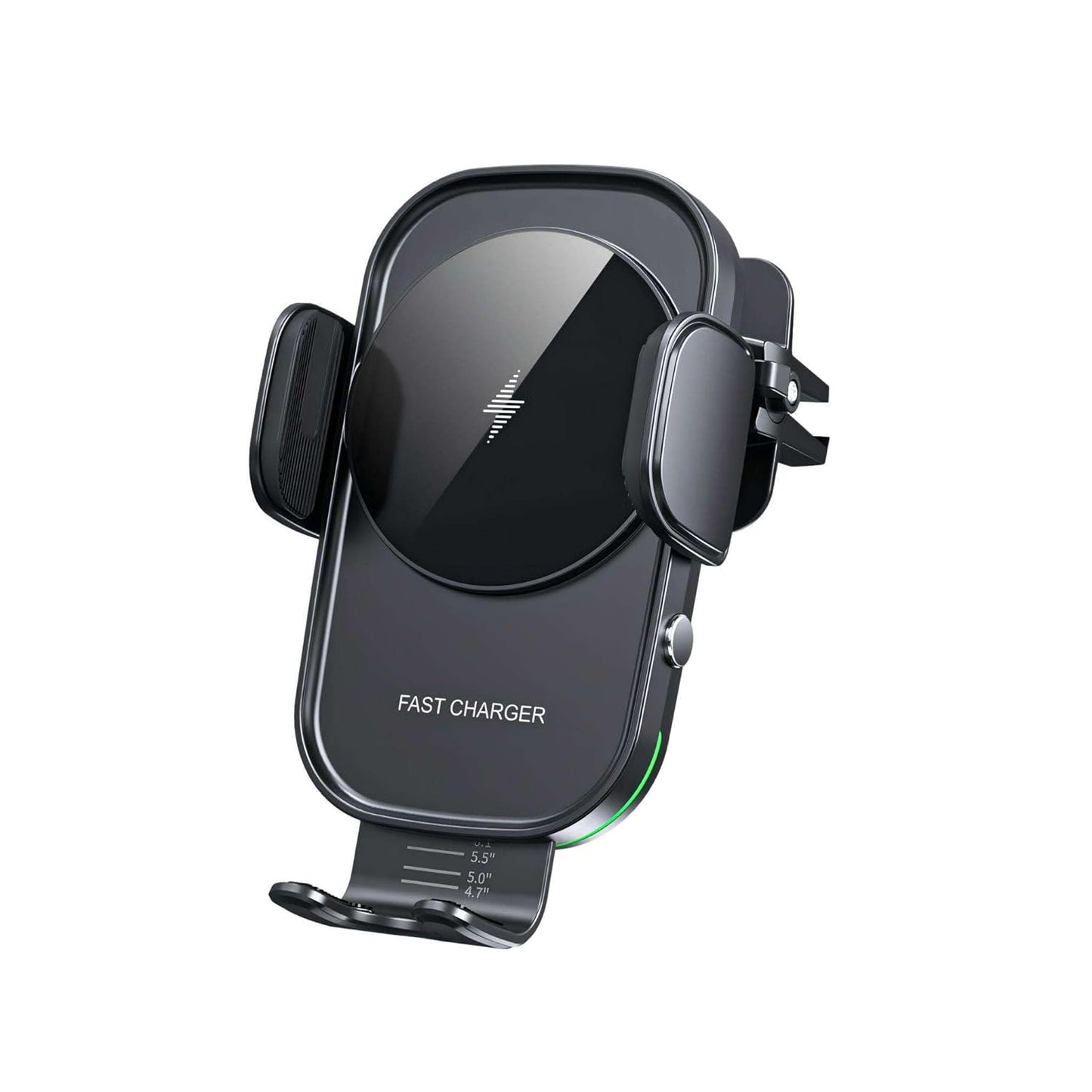 Quick Sense 15W Wireless Car Phone Holder with Auto-Clamping